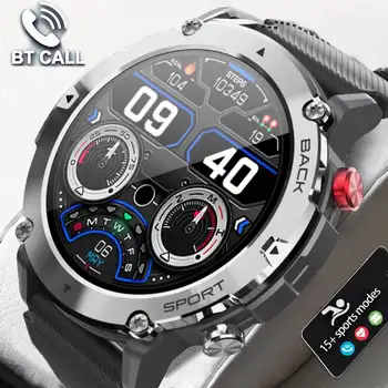 2023 Новые спортивные смарт-часы Для мужчин, мультиспортивный режим, Bluetooth-вызов, наружный водонепроницаемый Мониторинг здоровья, умные часы для Android ios