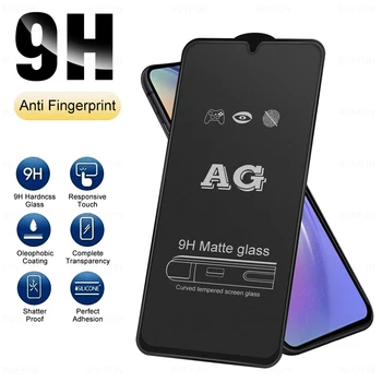 9D Полноклеевое Матовое Закаленное стекло Для Samsung Galaxy A54 A34 A14 5G Защитная пленка из матового Стекла Для Samsung A34 A54 5G A14 4G