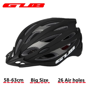 GUB XXL 56-63 Большой Размер Сверхлегкий Велосипедный Шлем Профессиональный Дорожный Горный MTB Велосипед Велосипедный Шлем Съемный Солнцезащитный Козырек 자전거 헬멧
