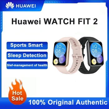 Huawei WATCH FIT 2 Спортивные смарт-часы с NFC-шиной, контроль доступа, оплата, напоминание об обнаружении сна, мужские и женские модные модели