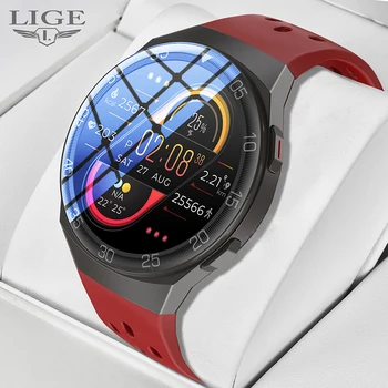 LIGE 2022 Новые Смарт-часы Для Женщин И Мужчин, Трекер Активности, Сфигмоманометр Сердечного Ритма, Водонепроницаемые Женские Умные Часы Для Android IOS
