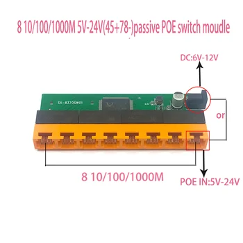 OEM Новая модель 8-портовый Гигабитный коммутатор Настольный RJ45 Ethernet Коммутатор 10/100/1000 Мбит/с Lan Гигабитный коммутатор rj45 tp-link