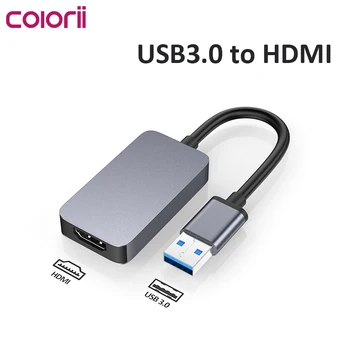 usb-адаптер USB 3.0 к HDMI 1080p Windows7/8/10 для latpop/компьютерных аксессуаров