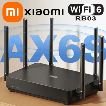 Xiaomi Redmi AX6S Маршрутизатор 3200 Мбит/с 2,4 G 5 ГГц Сетка WIFI6 256 Мб Усилитель Сигнала WiFi Повторитель Сетевой Удлинитель MU-MIMO Параллельный