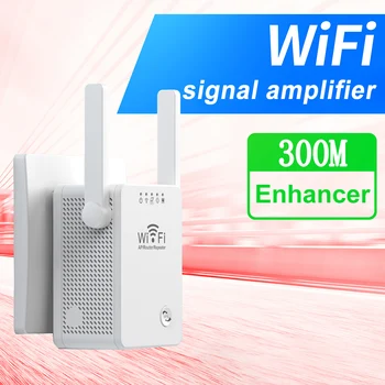Беспроводной Wi-Fi ретранслятор, усилитель Wi Fi, сетевой расширитель, силовая антенна маршрутизатора для маршрутизатора Wi-Fi Long Range Extender EU/US