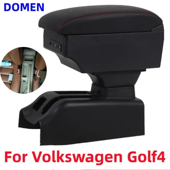 Для VW Golf 4 Подлокотник Коробка Для Volkswagen Golf4 Автомобильный подлокотник коробка Для модернизации салона автомобиля USB Пепельница автомобильные аксессуары