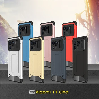 Для Xiaomi Mi 11 Ultra Case Противоударный Силиконовый Бампер из ТПУ Прочная Броня Задняя Крышка Mi 11 Ultra Чехол Для телефона Xiaomi Mi 11 Ultra