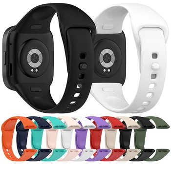 Мягкий силиконовый ремешок для Redmi Watch 3, Сменный ремешок для часов 10 цветов, браслет для Mi Watch Lite 3, аксессуары для смарт-часов