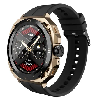 Новые Смарт-часы 2023 NFC Smartwatch Для Мужчин Bluetooth Вызов Беспроводная Зарядка Водонепроницаемые Часы 1,45 Дюйма 360*360 Дюймов HD Экран