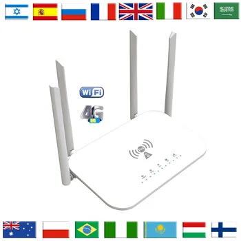 Офисные Домашние Компьютеры 300 Мбит/с Беспроводная сеть Vpn Wps LTE USB Sim-карта 4G Wifi Маршрутизатор Бразилия Точка Доступа Wi Fi 32 Пользователя LC116