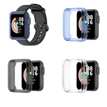 Ультратонкий чехол для часов из ТПУ, защитный чехол для кожи Xiaomi Mi Watch Lite, глобальная версия для аксессуаров Redmi Watch