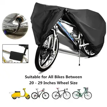 Чехол для велосипеда, водонепроницаемый, снежный, дождевой, устойчивый к ультрафиолетовому излучению, Пылезащитный чехол для Езды на велосипеде, Аксессуары для горных велосипедов